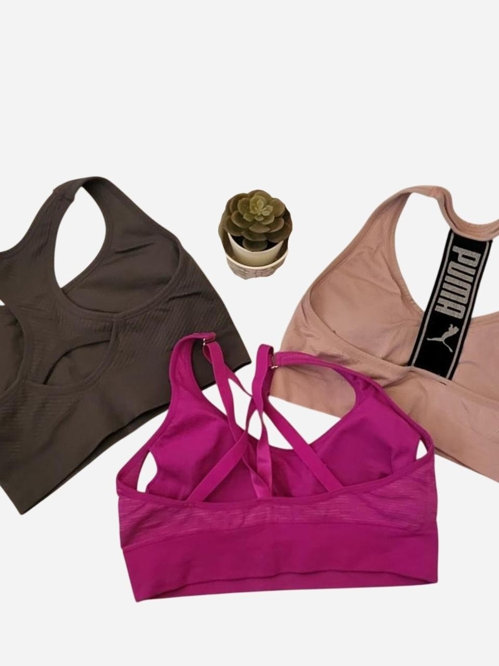 3 Sports Bras Bundle